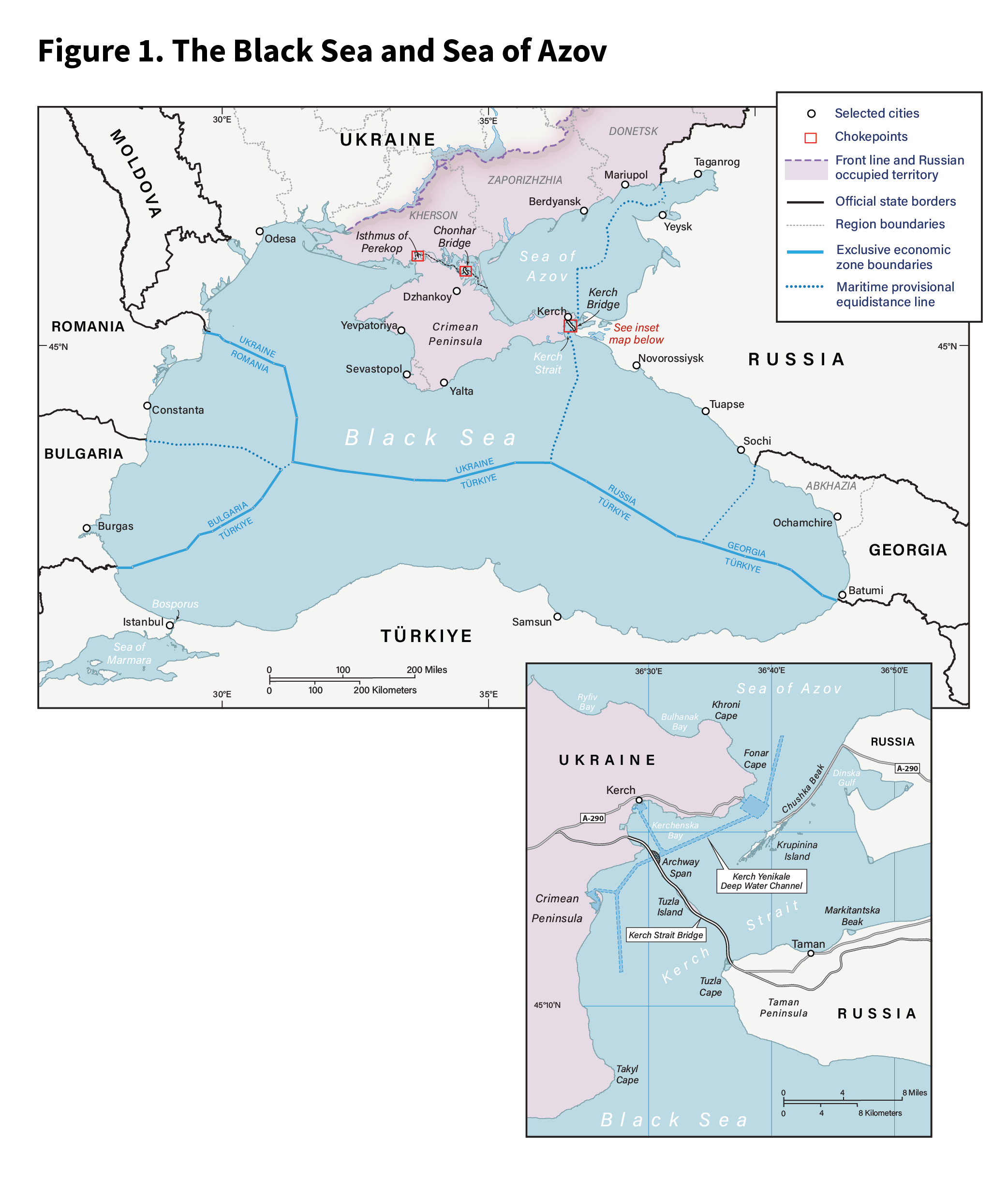 Figure 1: Black Sea Map