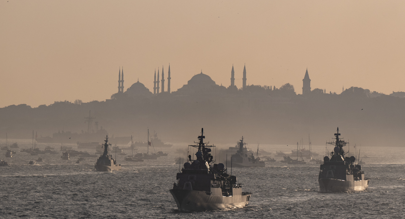 Turkey ship Istanbul Bosporus Straits Black Sea 