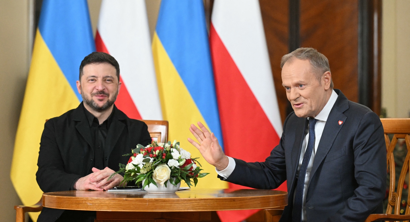 Ukraine Poland Zelensky Tusk Enlargement EU 