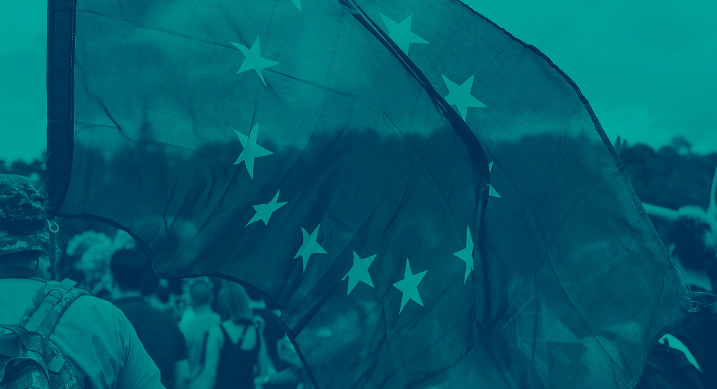EU Enlargement flag Europe