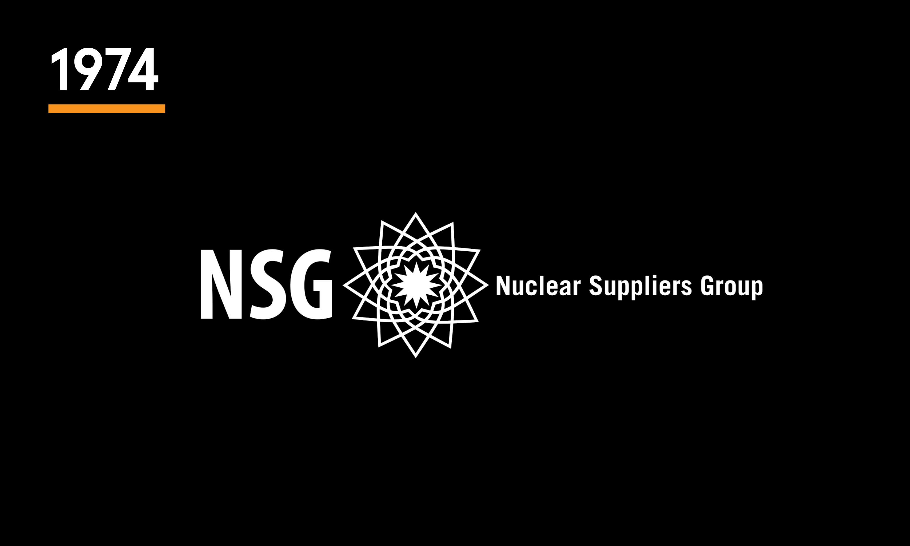 Logo for the nuclear suppliers group