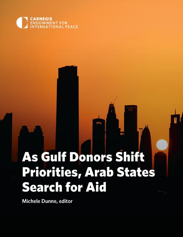 As Gulf Donors Shift Priorities, Arab States Search for Aid