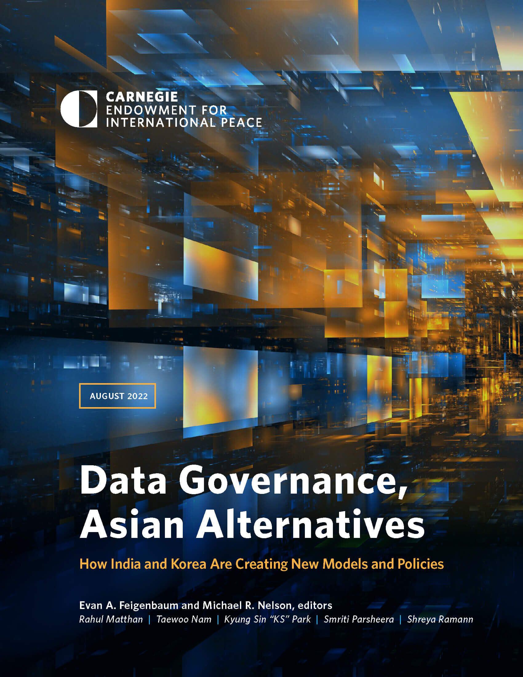 Data Governance, Asian Alternatives: How India and Korea Are Creating New Models and Policies