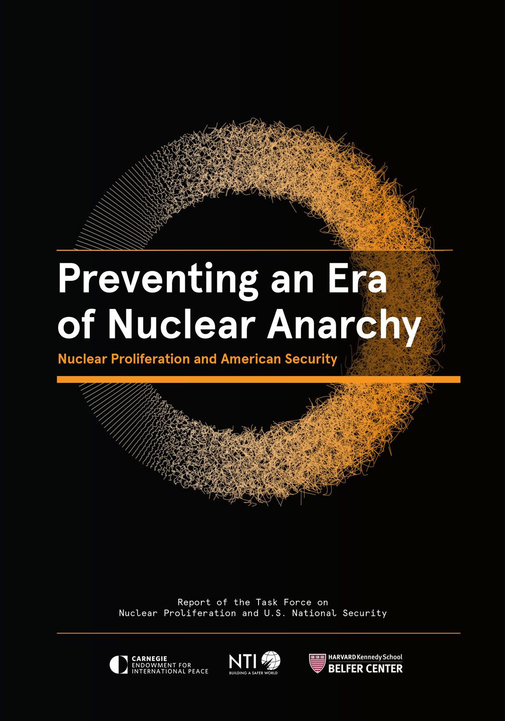 Preventing an Era of Nuclear Anarchy report cover
