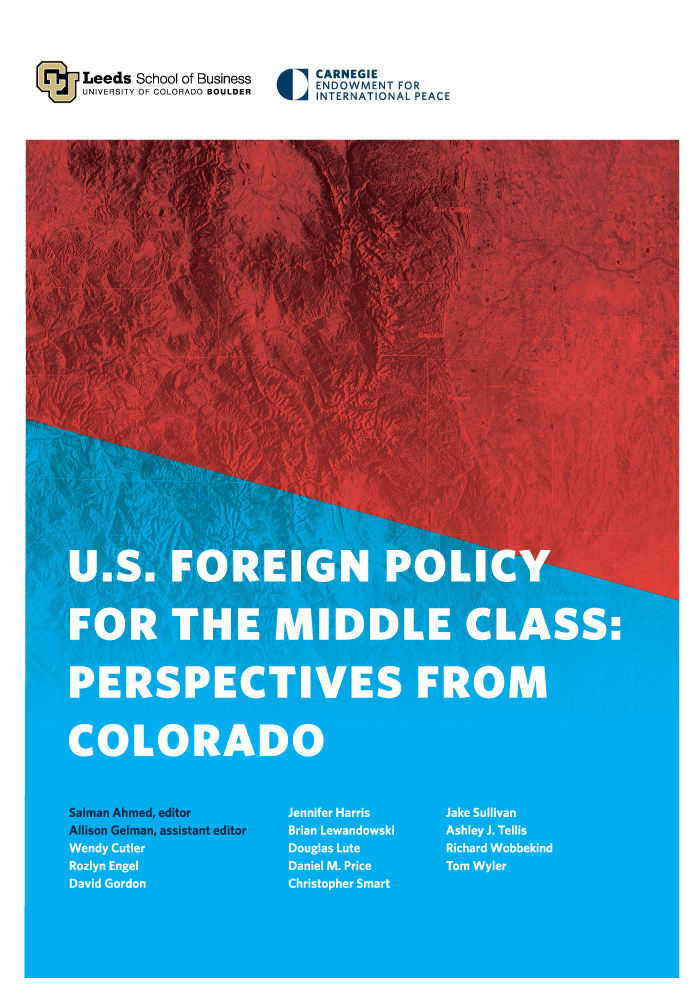 U.S. Foreign Policy for the Middle Class: Perspectives from Colorado