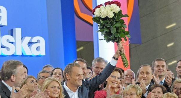 На парламентских выборах в Польше побеждает правящая «Гражданская платформа»